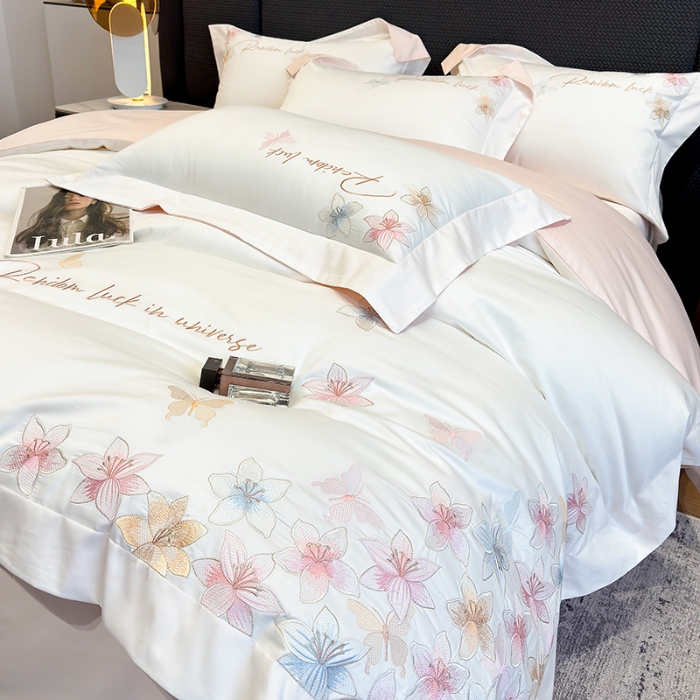 91家纺网 家纺一手货源 找家纺 （总）星蕴家纺 2026新款澳棉正宗长绒棉四件套-诺兰