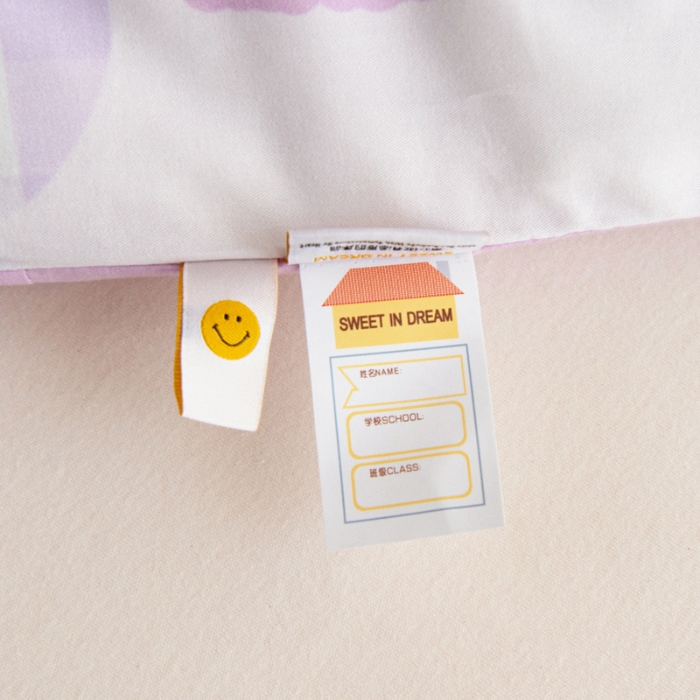 91家纺网 家纺一手货源 找家纺 绒梦里 2026新款A类全棉卡通大版数码印花幼儿园被子三件套儿童套件被套