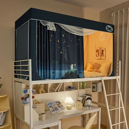 91家纺网 家纺一手货源 找家纺 蚊帐定制定做特殊尺寸蚊帐榻榻米架子床圆床落地加密四柱床款