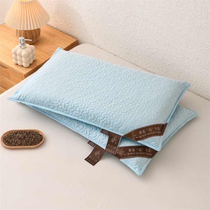 91家纺网 家纺一手货源 找家纺 （总）仁宇枕业 2026新款新品荞麦芯生活荞麦枕头枕芯