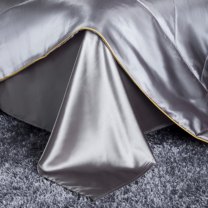 91家纺网 家纺一手货源 找家纺 （总）梦尚舒2026年新款水洗天丝夏被四件套真丝冰丝夏凉被