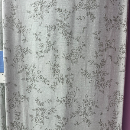 如途  新款套件面料单层纱提花1-A    AI