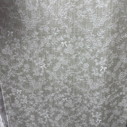 如途  新款套件面料单层纱提花3-B  AI