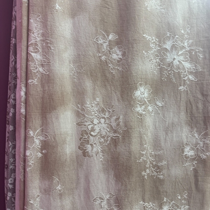 如途  新款套件面料单层纱提花 5-B  AI