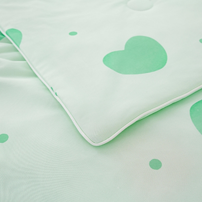 91家纺网 家纺一手货源 找家纺 2026新款3D数码印花有氨凉感丝夏被冰丝夏凉被空调被填充大豆纤维夏被 沐语花开