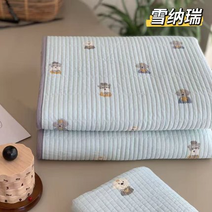 91家纺网 家纺一手货源 找家纺 （总）加大纯棉床盖三件套220*240 夹棉床盖榻榻米双人全棉床盖纯棉床单