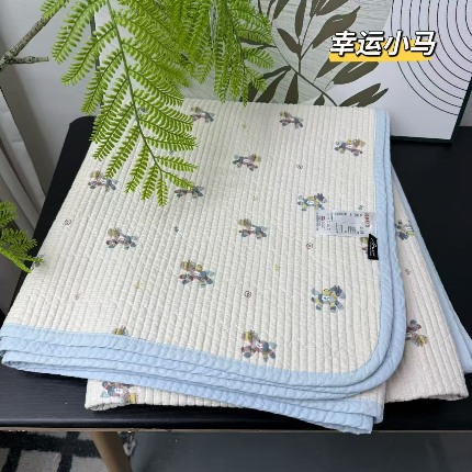 91家纺网 家纺一手货源 找家纺 （总）A类双面全棉床盖 200*220±5CM可机洗双面纯棉绗缝夹棉床单防滑垫