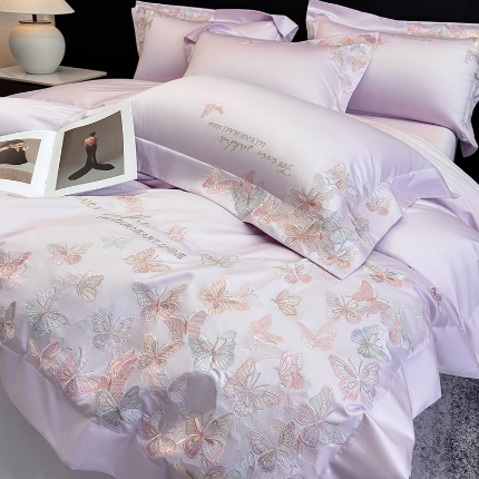 （总）星蕴家纺 2026新款双股贡缎长绒棉四件套-挚爱