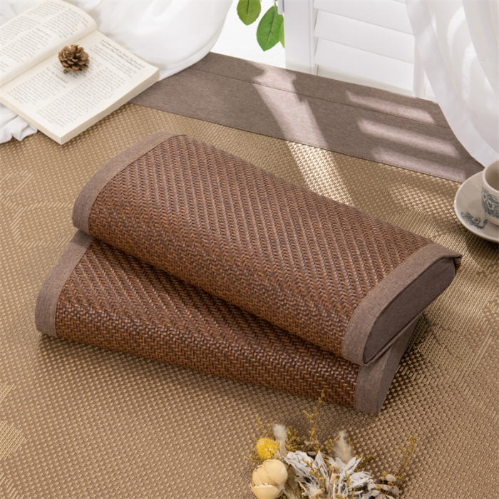 91家纺网 家纺一手货源 找家纺 （总）仁宇枕业 2026新款中老年人椰棕枕芯天然pe藤宫廷夏凉清凉硬枕枕头枕芯