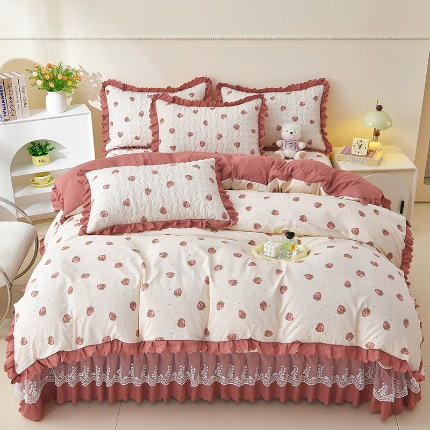 91家纺网 家纺一手货源 找家纺 （总）三友家纺 爆款韩版蕾丝花边床盖四件套（被套款 夏被款）,复古花曲,夏韵 蓝,清香,奶油草莓,夏韵 紫,恋爱季 绿,恋爱季 粉,绚丽花香,花影,蝶之舞,花香,郁金香,风华,花风絮语,爱心 粉,爱心 咖,橙果香,粉蝶,粉韵,复古蝴蝶结,铃兰,紫梦,紫薇,浪漫蝴蝶结