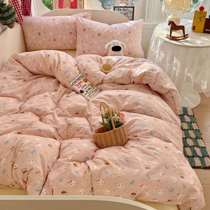 91家纺网 家纺一手货源 找家纺 坚果  小清新套件拍摄赏析