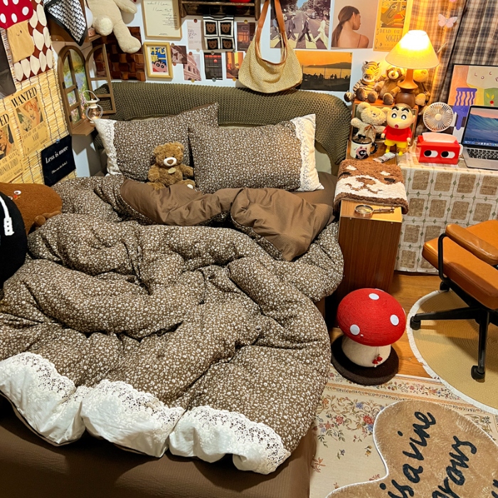 91家纺网 家纺一手货源 找家纺 坚果  小红书风小窝感套件拍摄赏析