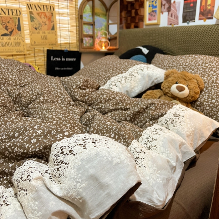 91家纺网 家纺一手货源 找家纺 坚果  小红书风小窝感套件拍摄赏析