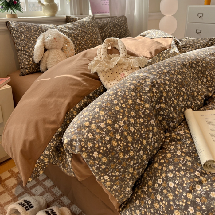 91家纺网 家纺一手货源 找家纺 坚果  小清新套件拍摄赏析