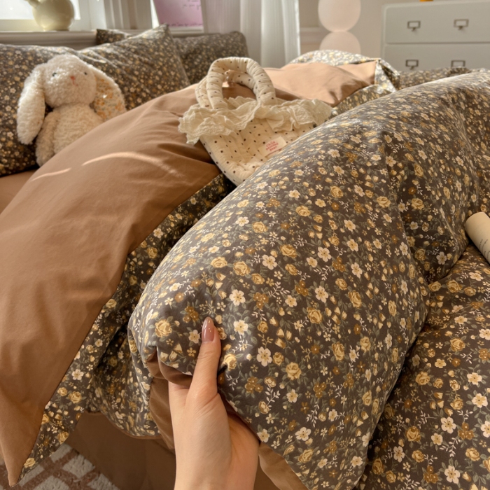 91家纺网 家纺一手货源 找家纺 坚果  小清新套件拍摄赏析