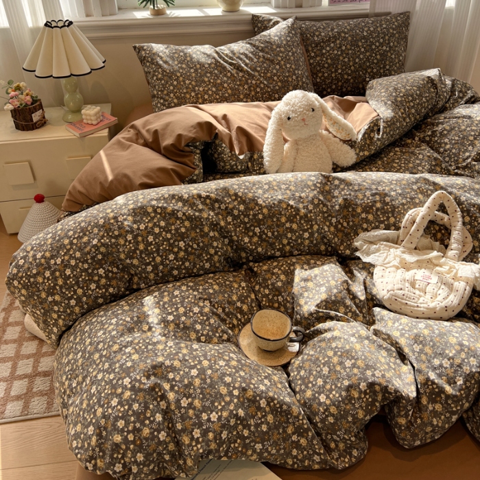 91家纺网 家纺一手货源 找家纺 坚果  小清新套件拍摄赏析