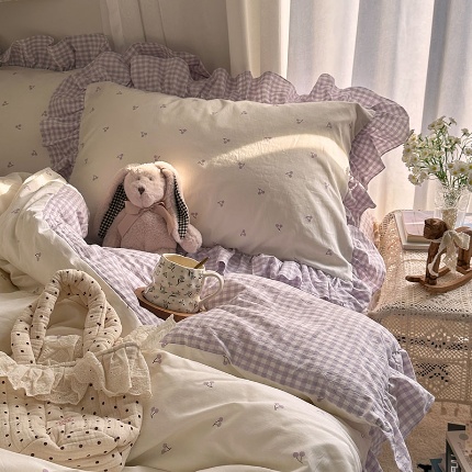 91家纺网 家纺一手货源 找家纺 （总）艾咪-Amy ntmy 2025新款毛球款法式复古风牛奶绒双层毯毛毯毯子