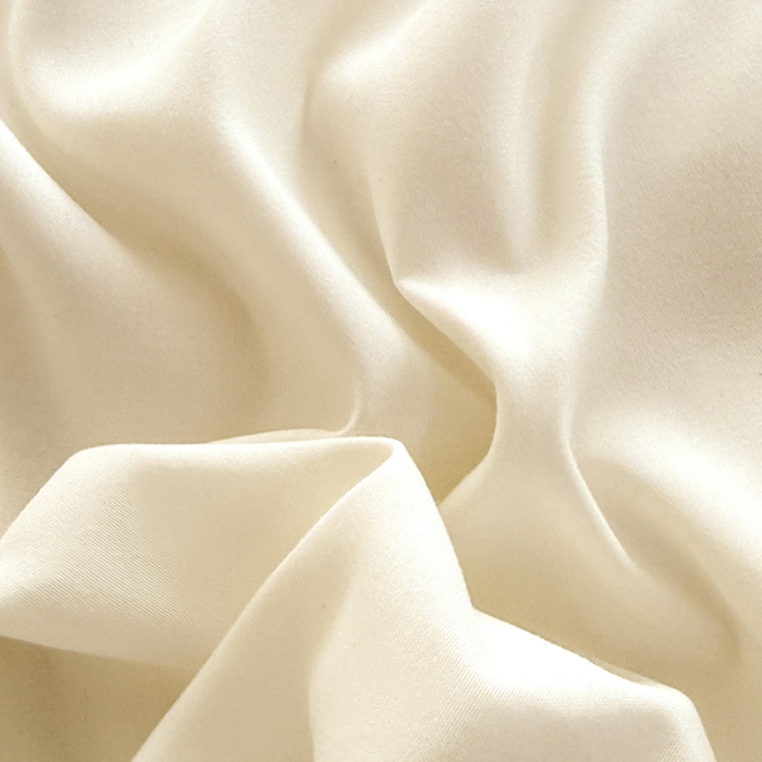 91家纺网 家纺一手货源 找家纺 苏米娜2026春夏新品韩版公主风小清新水洗棉床盖四件套针织棉双层纱纯棉棉麻全棉公主风床盖款四件套 幸运花-奶昔白