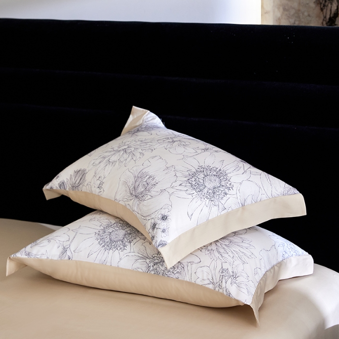 91家纺网 家纺一手货源 找家纺 （总）慕梵家居 2026新款100%莱赛尔纤维天丝枕套单件枕套单品