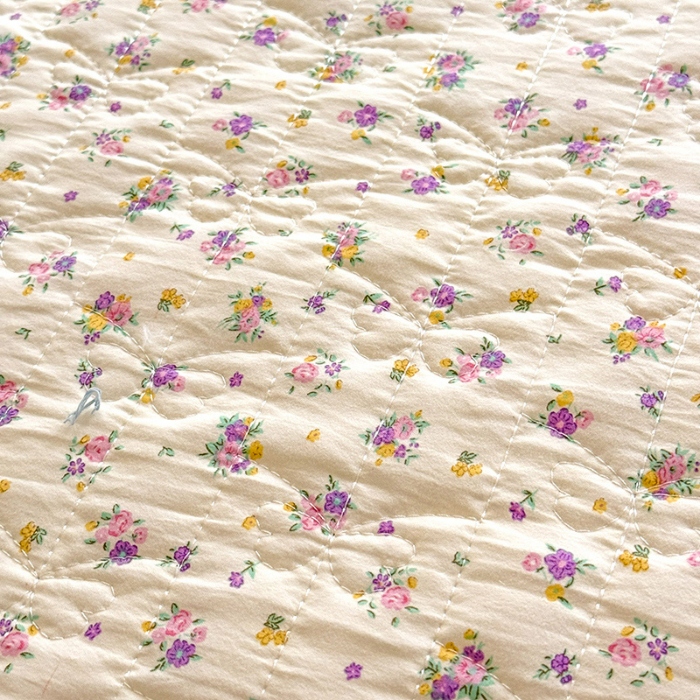 91家纺网 家纺一手货源 找家纺 苏米娜家纺 2026春夏新款超柔云朵棉古法水洗棉床盖款四件套--小清新系列 海盐拿铁 