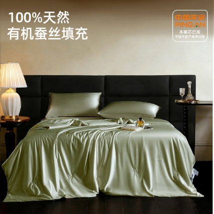 91家纺网 家纺一手货源 找家纺 （总）纯色丝光绸100%蚕丝夏凉被 可水洗柞蚕丝 夏被 被子被芯 蚕丝被 空调被 蚕丝夏被 桑蚕丝被