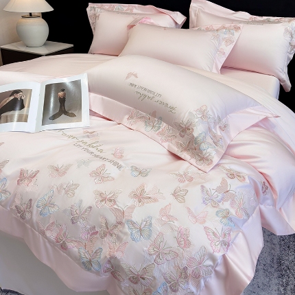 （总）星蕴家纺 2026新款双股贡缎长绒棉四件套-挚爱