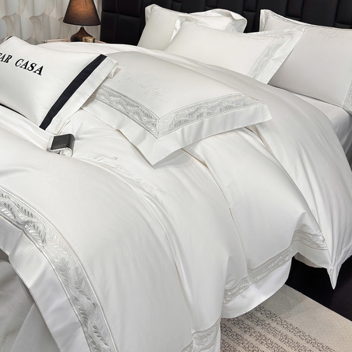 91家纺网 家纺一手货源 找家纺 （总）星蕴家纺 2026新款贡缎长绒棉四件套-路易