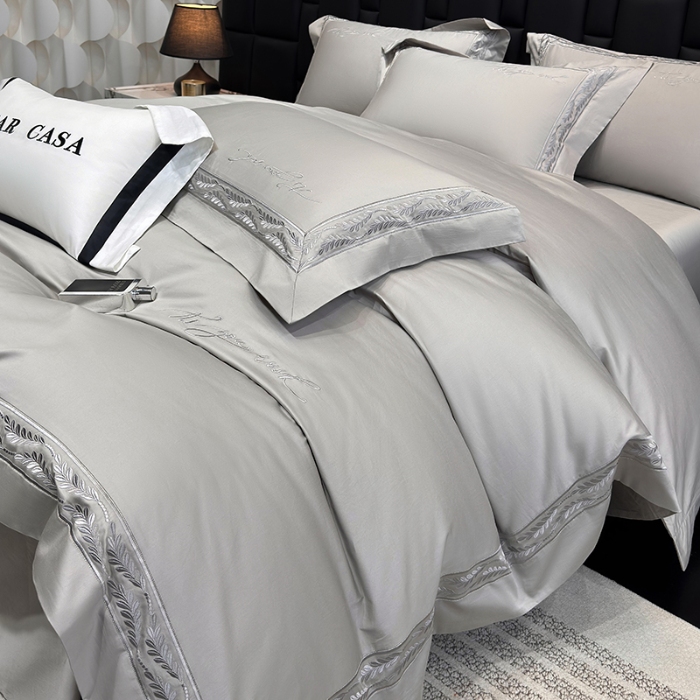 91家纺网 家纺一手货源 找家纺 （总）星蕴家纺 2026新款贡缎长绒棉四件套-路易