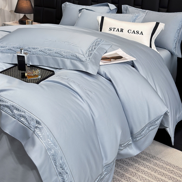 91家纺网 家纺一手货源 找家纺 （总）星蕴家纺 2026新款贡缎长绒棉四件套-路易