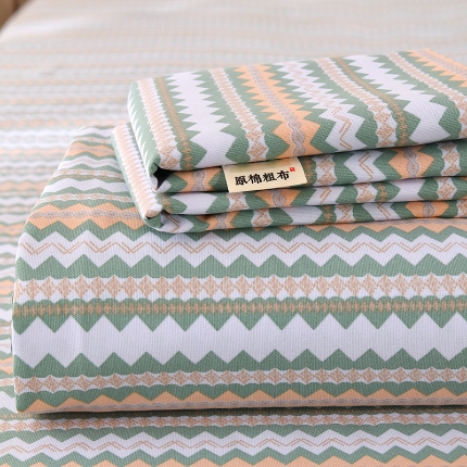 91家纺网 家纺一手货源 找家纺 （总）2026新款细纱老粗布床单床笠凉席席子三件套