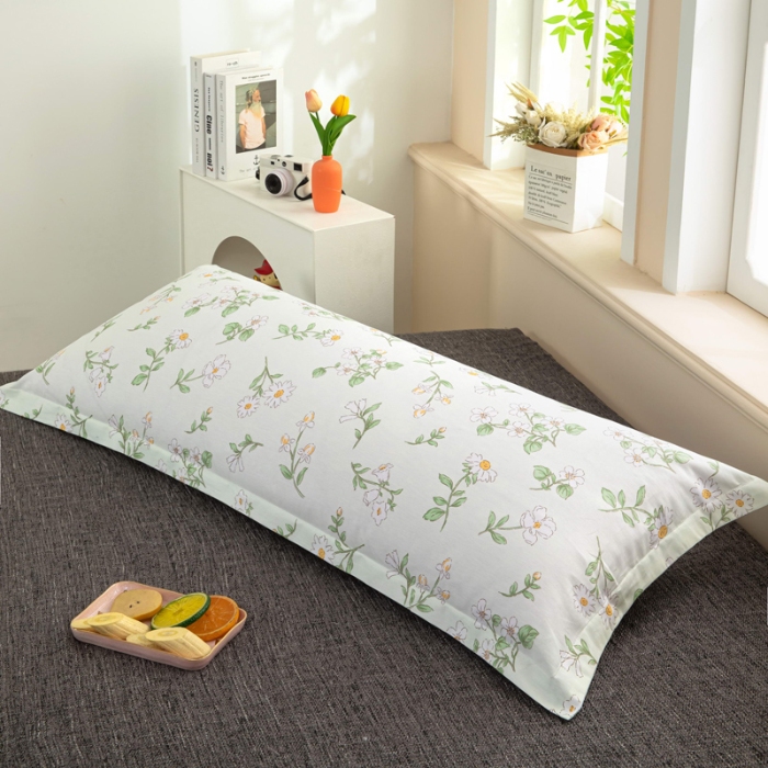 91家纺网 家纺一手货源 找家纺 （汇总）喜相逢家纺2024新款D06-全棉12868双人枕套