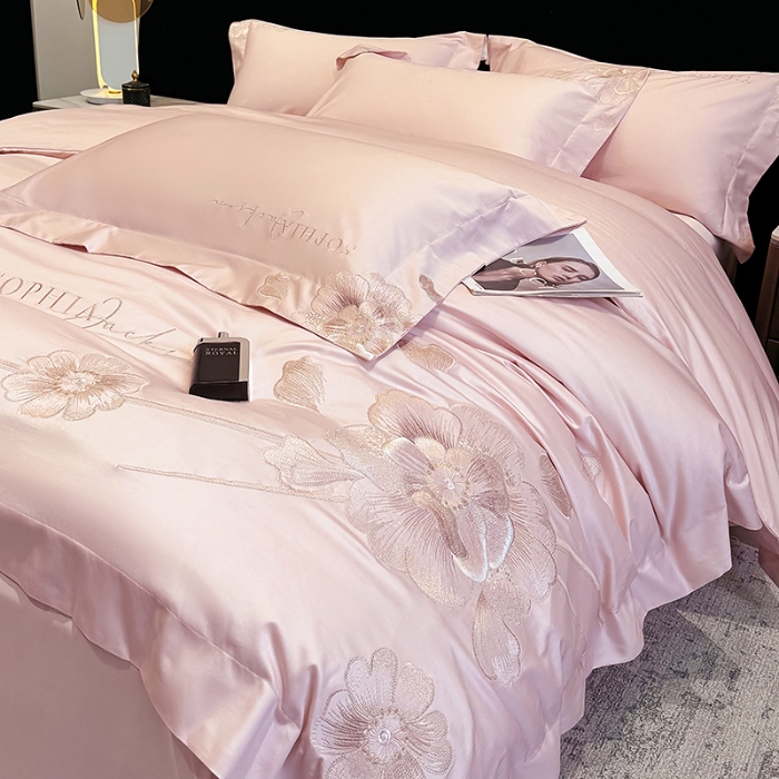 91家纺网 家纺一手货源 找家纺 （总）星蕴家纺 2026新款A类新疆全棉刺绣四件套-千禧