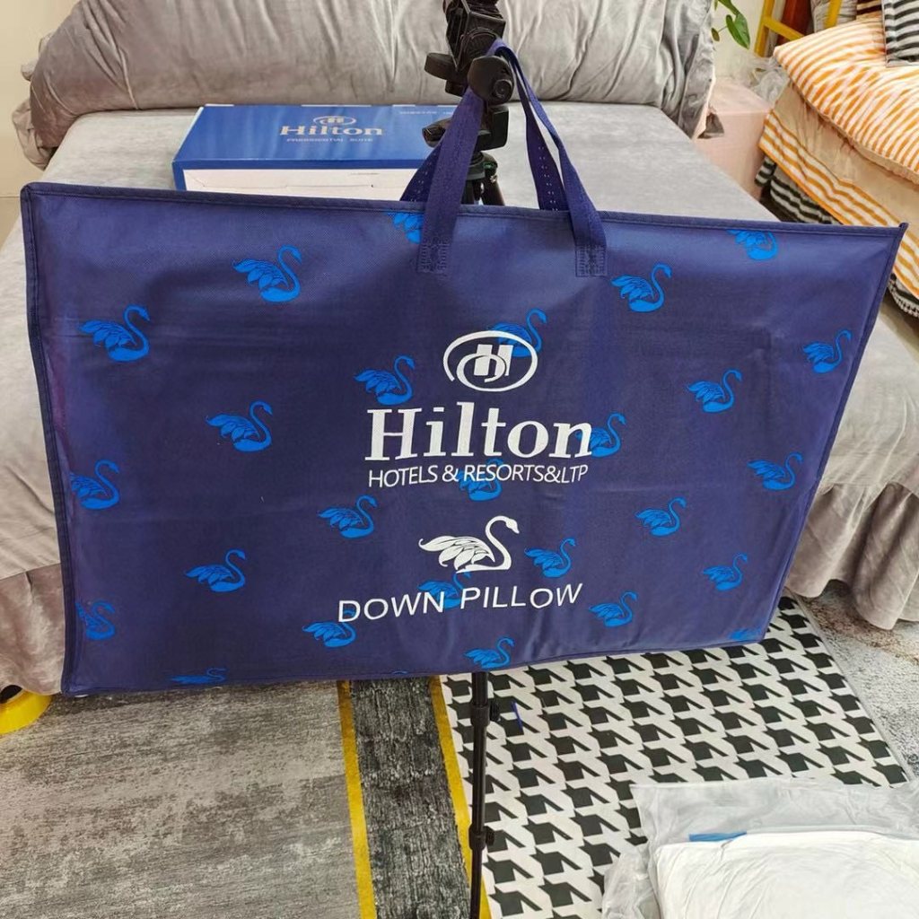 91家纺网 家纺一手货源 找家纺 （总）特价活动款 希尔顿酒店同款枕芯高枕不塌护颈椎民宿家用会销礼品团购促销礼品礼盒装