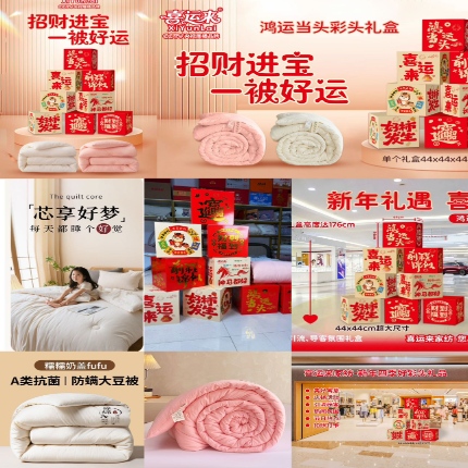 （总）糯糯被被子春夏秋冬被四季学生纯棉被子礼品促销会销团购促销礼品礼盒装
