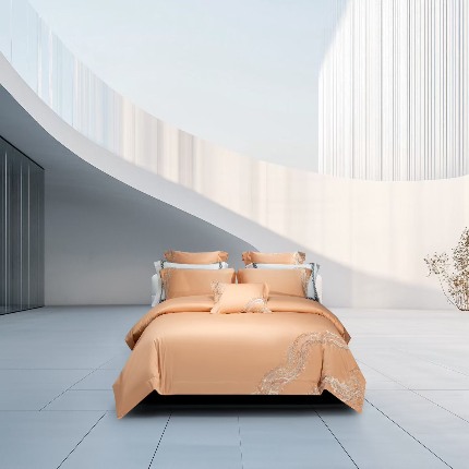 91家纺网 家纺一手货源 找家纺 （总）高端四件套四件套五星级酒店高级感纯色长绒棉被套礼盒装团购高端促销礼品会销