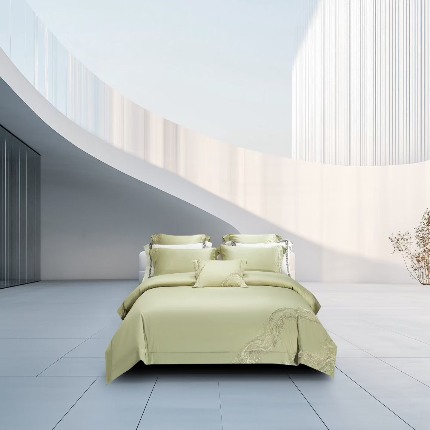 91家纺网 家纺一手货源 找家纺 （总）高端四件套四件套五星级酒店高级感纯色长绒棉被套礼盒装团购高端促销礼品会销