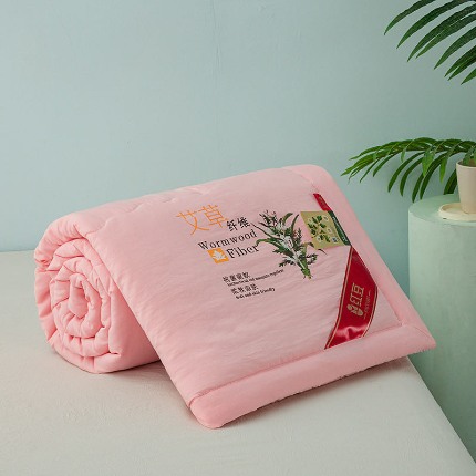 91家纺网 家纺一手货源 找家纺 （总）相思豆艾草夏被艾草夏凉被夏被驱蚊空调被可机洗薄被子会销礼品福利礼盒装团购促销装礼盒