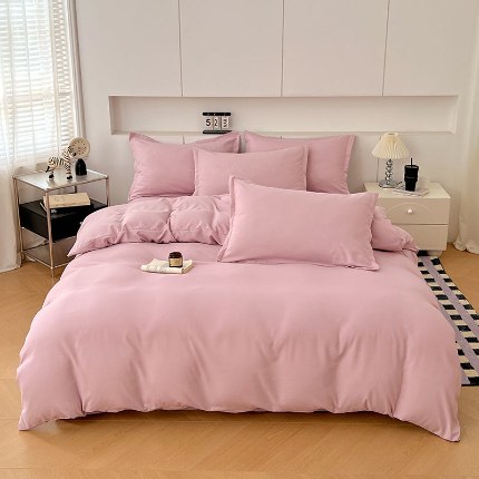 91家纺网 家纺一手货源 找家纺 （总）新疆棉 四件套五星级宾馆民宿床上用品棉床单被套四件套单被套四季宿舍促销高端礼品团购礼盒装