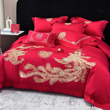 （总）星蕴家纺 2026新款高档全棉婚庆四件套