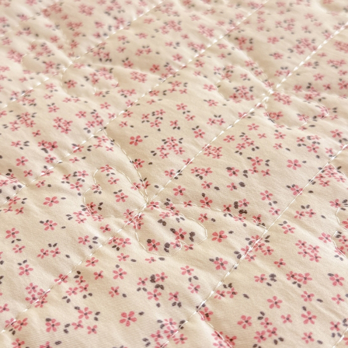 91家纺网 家纺一手货源 找家纺 漫布云家纺SUMINA 2026新款春夏超柔云朵棉床盖款四件套-艾洛花园系列 艾洛花园-童话粉 