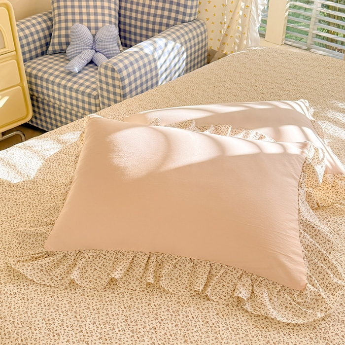 91家纺网 家纺一手货源 找家纺 漫布云家纺SUMINA 2026新款春夏超柔云朵棉床盖款四件套-艾洛花园系列 艾洛花园-玫瑰金 