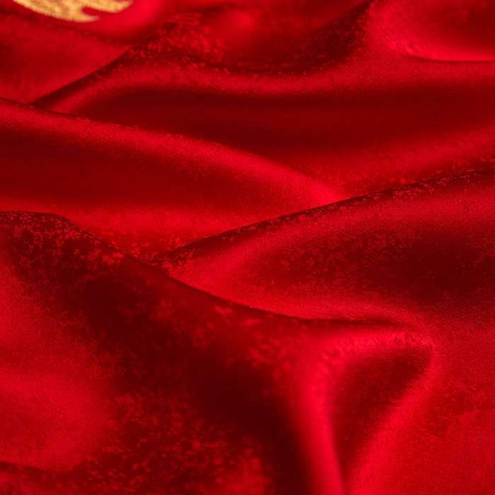 91家纺网 家纺一手货源 找家纺 婚庆四件套高精密提花加刺绣结婚喜庆直播爆款【控价不低于580】 吾家有喜