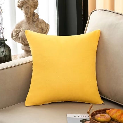 91家纺网 家纺一手货源 找家纺 （总）纯色抱枕亚麻素色靠垫抱枕套一件代发