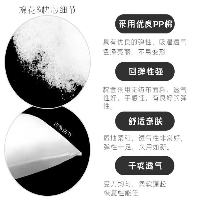 91家纺网 家纺一手货源 找家纺 （总）多规格无纺布抱枕芯一件代发