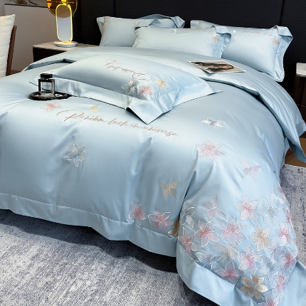 91家纺网 家纺一手货源 找家纺 （总）星蕴家纺 2026新款澳棉正宗长绒棉四件套-诺兰