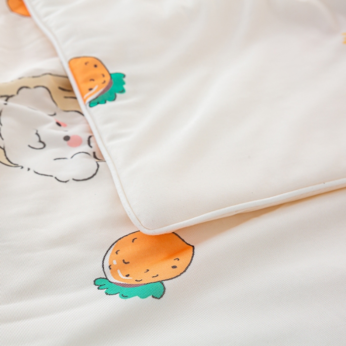 91家纺网 家纺一手货源 找家纺 （总）延遥2026新款3D数码印花有氨凉感丝夏被冰丝夏凉被空调被填充大豆纤维被子被芯