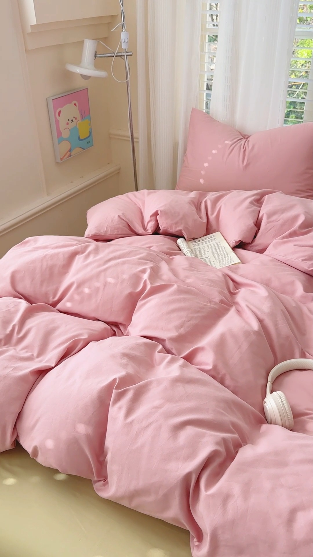 91家纺网 家纺一手货源 找家纺 （总）疆东2026高端轻奢100%新疆长绒棉纯色纯棉全棉磨毛四件套素色100支全棉纯棉磨毛四件套床单品件被罩