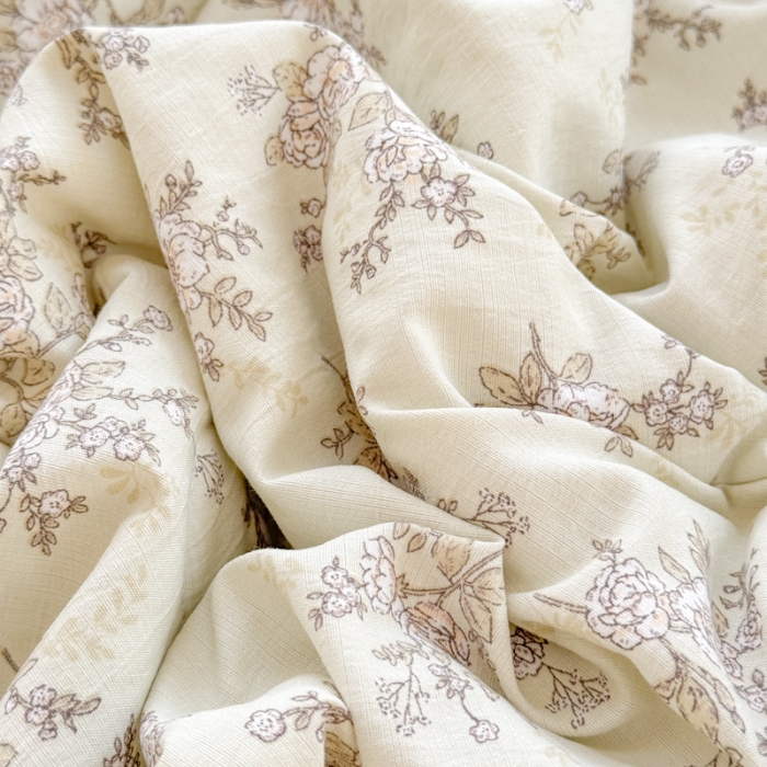 91家纺网 家纺一手货源 找家纺 【苏东来】2026小清新韩版印花蕾丝花边皱皱棉工艺款拼接单夏被四件套韩式赫本碎花仙女荷叶边夏凉被子空调被双人春秋被可水洗 清茶