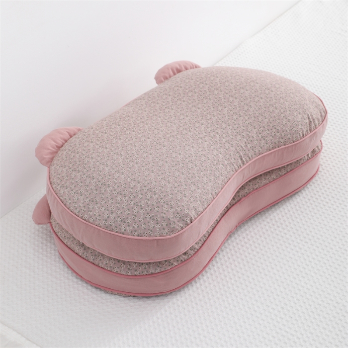 91家纺网 家纺一手货源 找家纺 （总）仁宇枕业 2026新款新品熊猫全棉碎花猫肚荞麦枕头枕芯