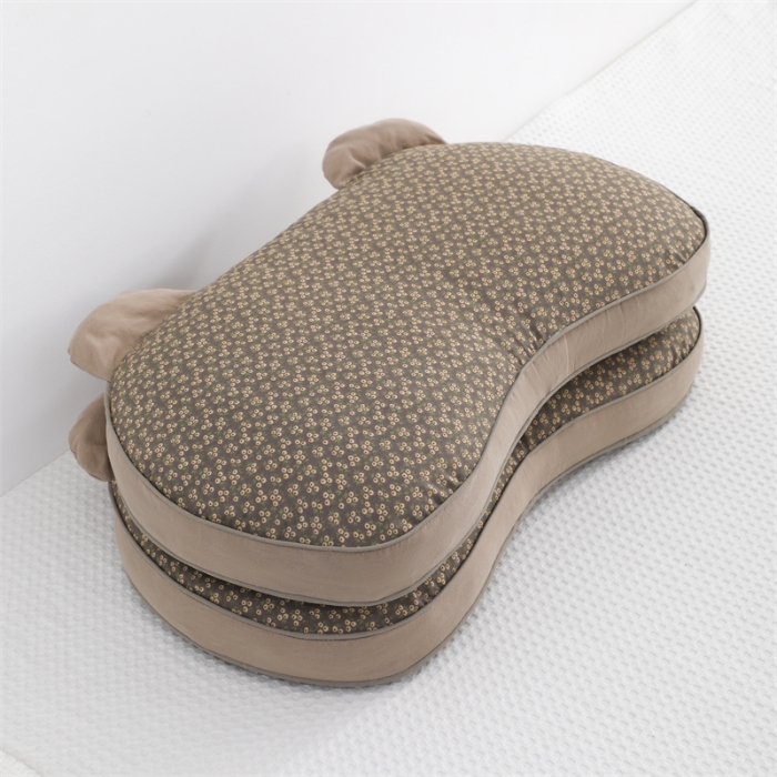 91家纺网 家纺一手货源 找家纺 （总）仁宇枕业 2026新款新品熊猫全棉碎花猫肚荞麦枕头枕芯